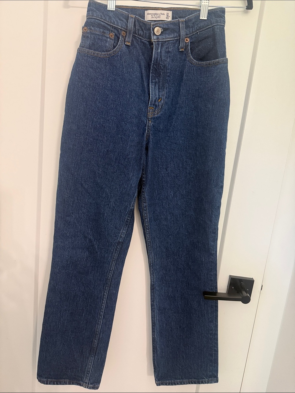 Abercrombie & Fitch 90s Straight Ultra High Rise Jeans - Curve Love